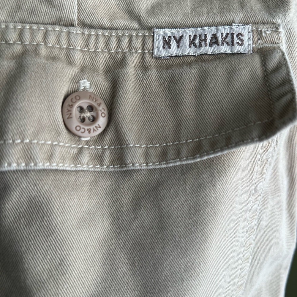 New York & Co Khaki Women's Skirt - Picture 3 of 4
